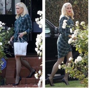 Veronica Beard  plaid Sierra button down Blue  dress size 0